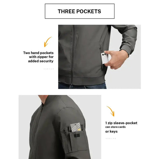 💥New Arrivals: 50% Off-Men's Lightweight Bomber Jacket