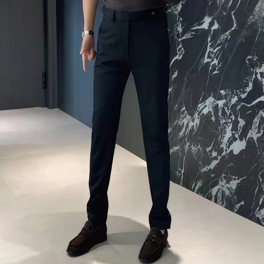 🔥50 % Rabatt🔥 Herren-Anzughose aus Stretch, knitterfrei, ganztägiger Tragekomfort