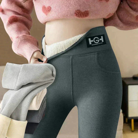 💥Soldes -50%💕Pantalon slim en cachemire thermique tendance pour femme