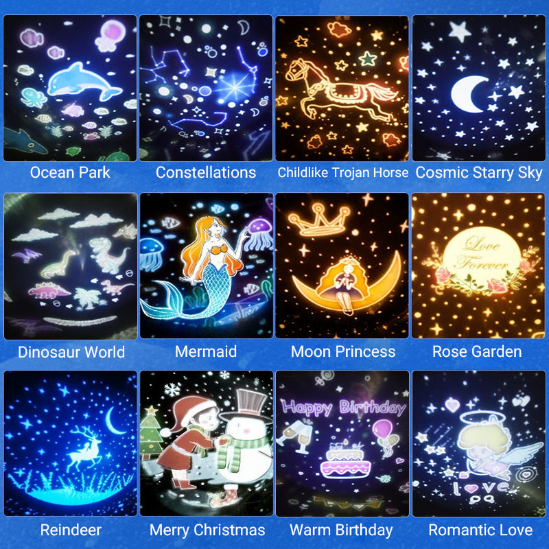 Bluetooth Night Light Projector für Mädchen