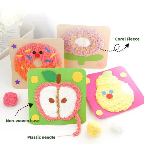 🔥Último día 50% de descuento - ✨Juego de muñecas bordadas DIY