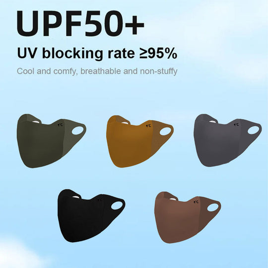 Masque facial respirant de protection UV contre le soleil