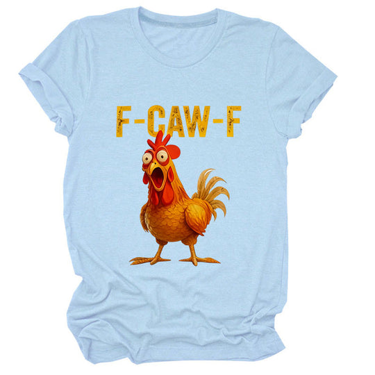 🔥 LAST DAY PROMOTION - 30%OFF 🔥 Cotton Unisex Funny F-Caw-F Chicken Shirt