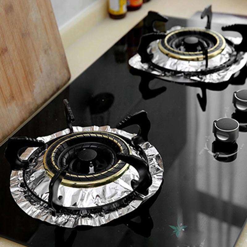 Almohadillas a prueba de aceite de papel de aluminio para estufa