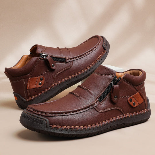 Scarpe casual in PU casual da esterno retrò da uomo