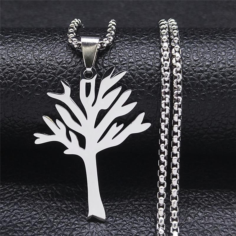 Tree of Life Cutout Necklace