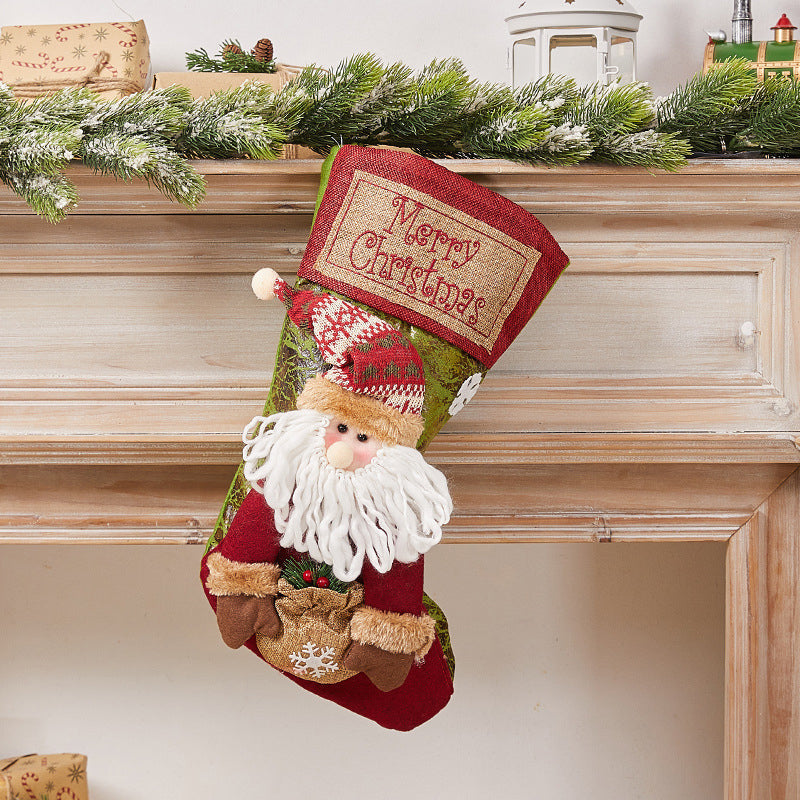 Weihnachtsstrumpf-Geschenktüte
