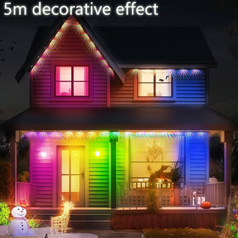 Bande lumineuse LED étanche intelligente pour l'intérieur et l'extérieur