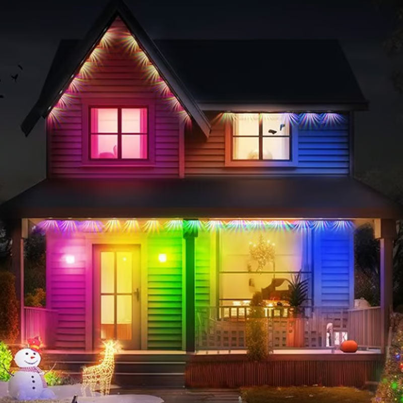 Bande lumineuse LED étanche intelligente pour l'intérieur et l'extérieur