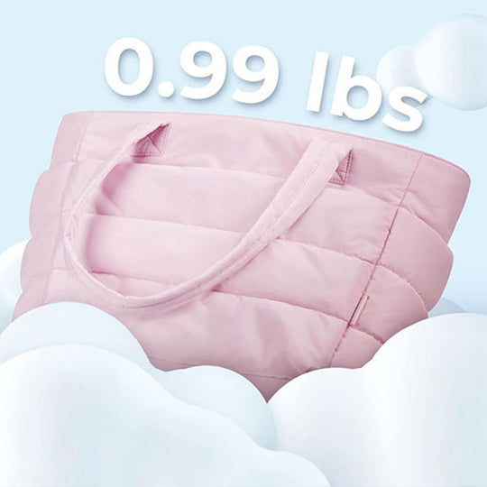 Sac fourre-tout léger rose doux pour femmes