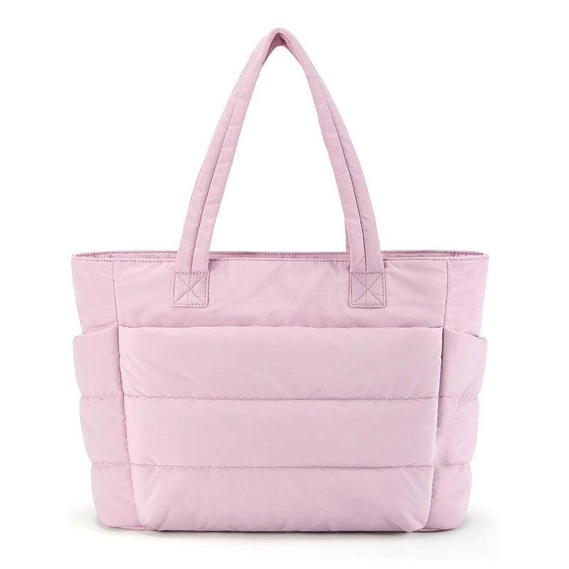 Sac fourre-tout léger rose doux pour femmes