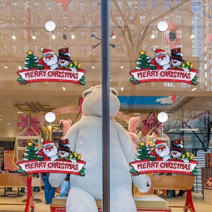 🎅Venta anticipada de Navidad🎄Luces colgantes navideñas para ventanas