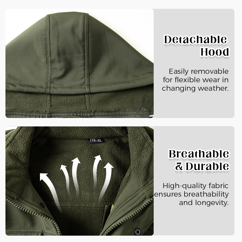 Chaqueta cortavientos aislante para hombre & Conjunto de pantalones