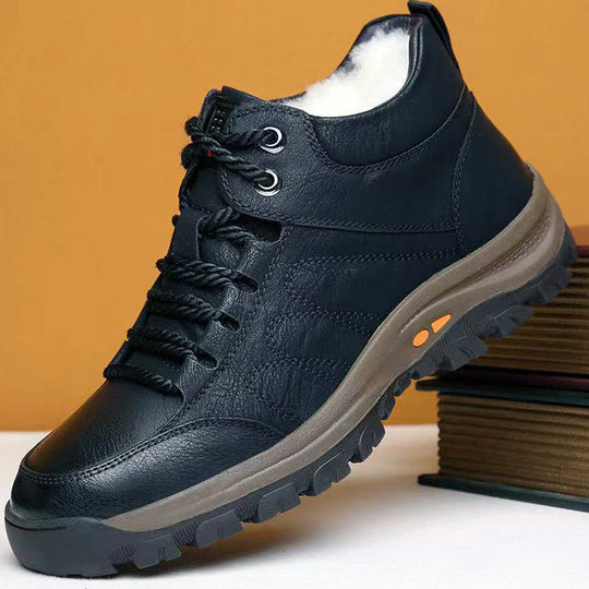 [59% off] Men's all-weather mid-top sports leather shoes