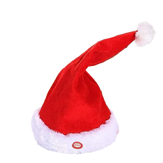 Singende und tanzende elektrische Weihnachtsmütze