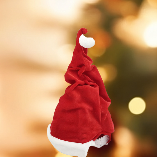 Singende und tanzende elektrische Weihnachtsmütze
