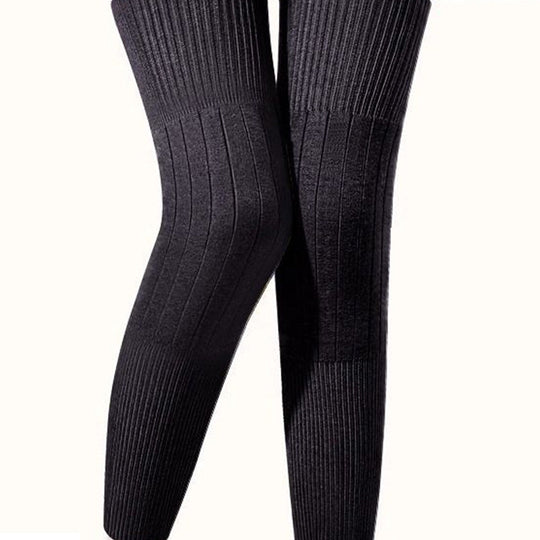 Rodilleras largas, cómodas y elásticas y cálidas.