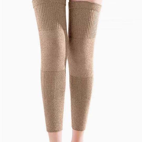 Rodilleras largas, cómodas y elásticas y cálidas.