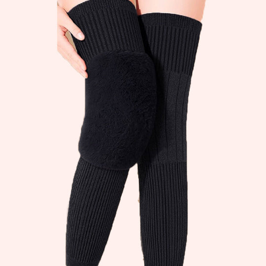 Rodilleras largas, cómodas y elásticas y cálidas.