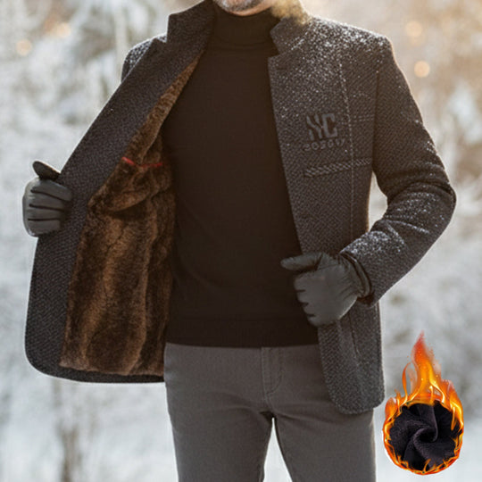 🧥 50% OFF NOW! 🔥 Men's 3D Fit Winter Coat - Thickened & Windproof, Ideal for Cold Weather Outdoors ❄️✨