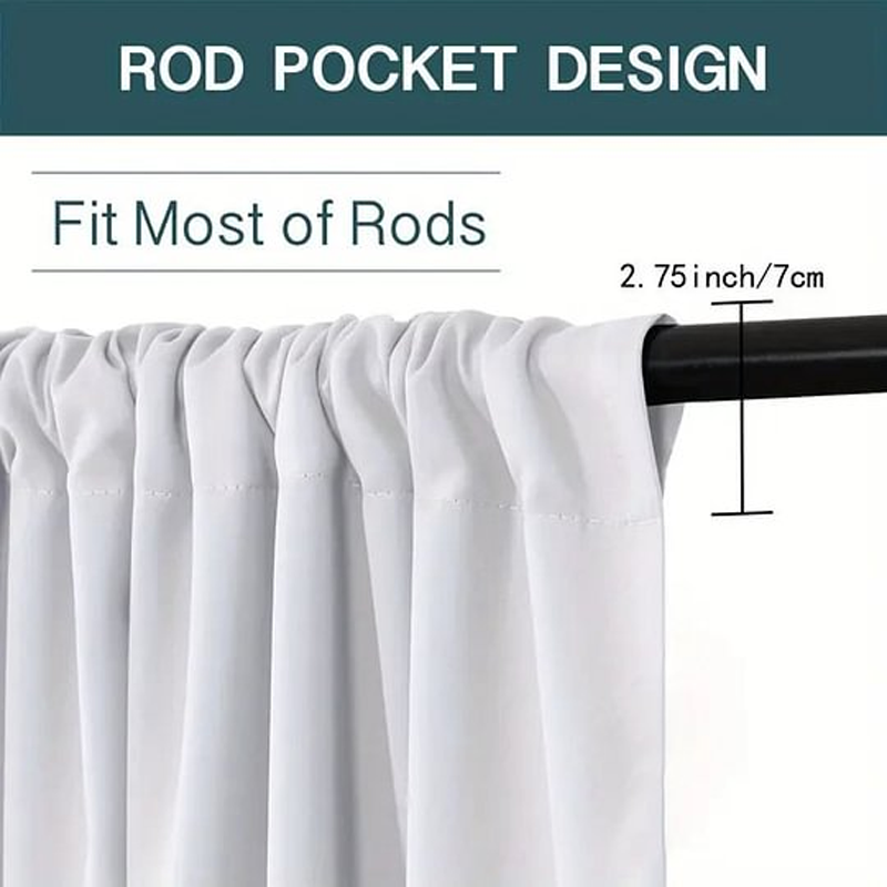 🔥 LAST DAY PROMOTION - 50%OFF 🔥 Christmas Window Curtains 2-Piece Set for Home Decor