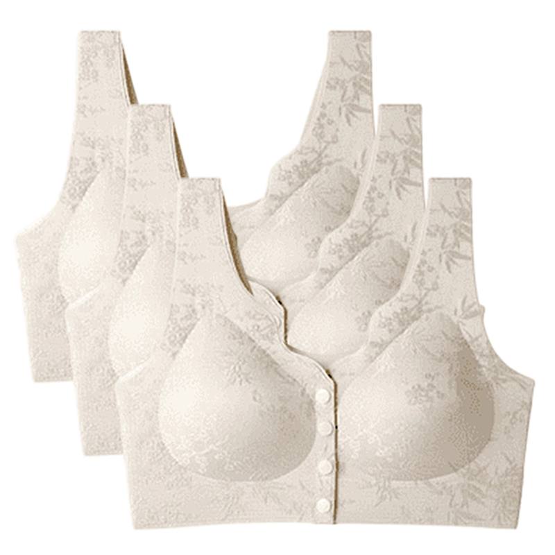 🏆50% OFF NOW! 🔥Buy 2 get 1 Free💥Comfort Front-Clasp & Wire-Free Seamless Bra