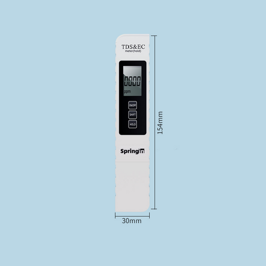✨ 3-in-1 TDS Water Quality Tester - Measures pH, Chlorine, and Hardness with LCD Display for Pools and Aquariums 🌊📱