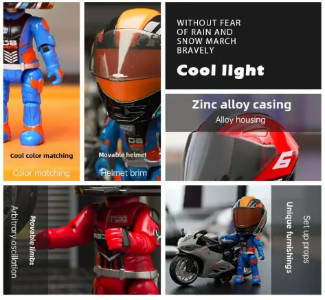 🎁2026 New Arrivals 50% OFF💥 From Rider to Helmet — The Coolest Transforming Motorcycle Model Ever!