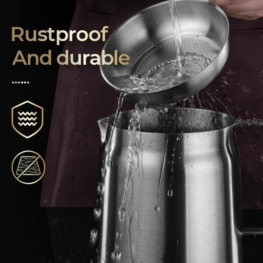 🧑‍🍳 50% OFF! Multi‑Function Stainless Steel Oil Filter Container – Large capacity, reusable filter. Saves oil, keeps cooking clean & healthy. A kitchen must‑have! 🔥✨