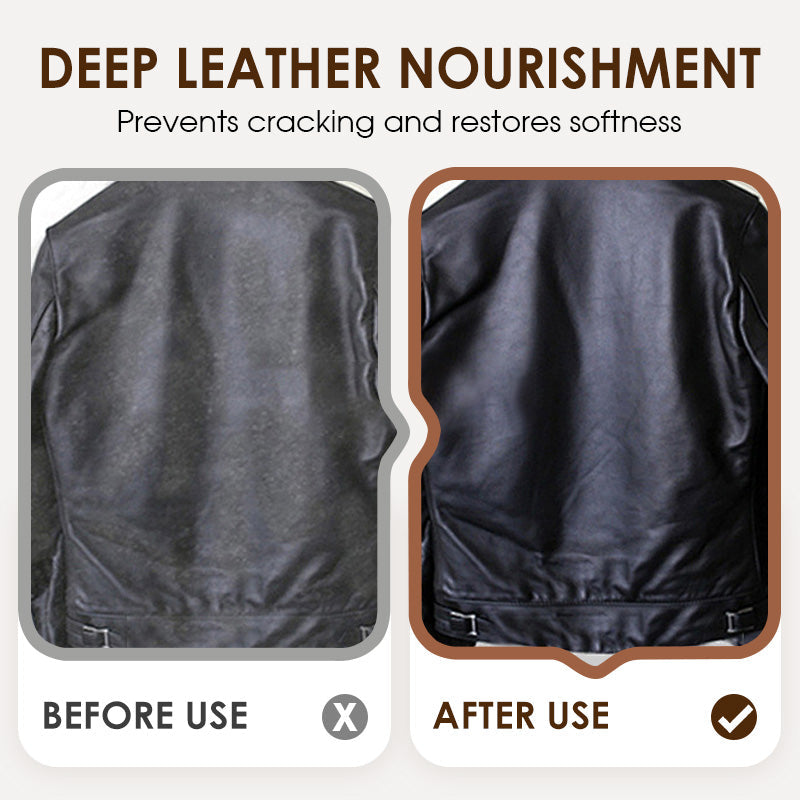 🥳2026 HOT SALE🥳💞50K+ SOLD!💥🛡️📈 Professional Care to Extend Leather Life | 2-in-1 Cleaner & Conditioner Fights Cracking & Fading Half Price💎🚗