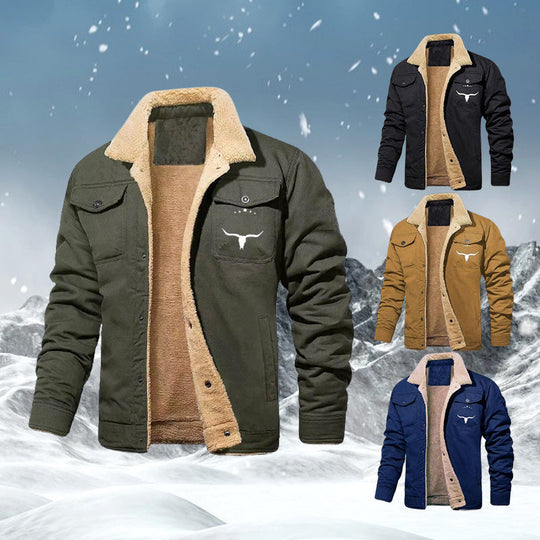 Men's Retro Warm Jacket