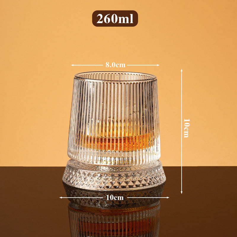 🎁Time-Sensitive Exclusive Deal! 🥃  360° Rotating Whiskey Glass – Aerate & Relieve Stress ✨