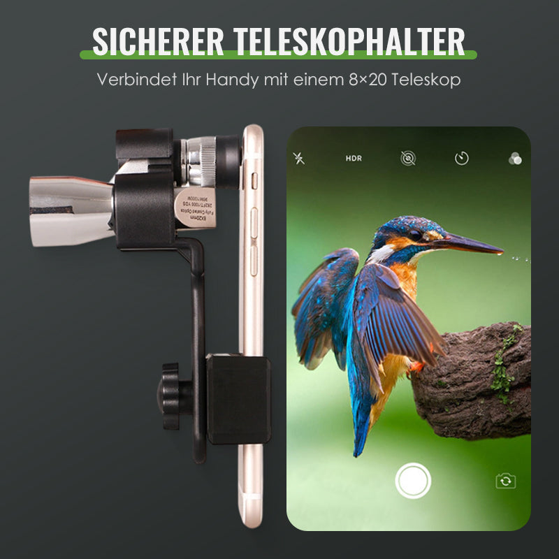 🏆Offer: 50% off🔭  Mini Pocket Monocular with Smartphone Clip