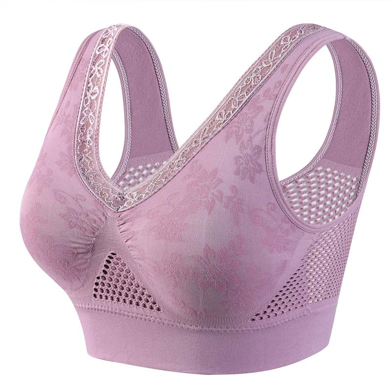 🏆Summer Hot Sale 50% OFF‼️✨Lace Wireless Bra That Provides Excellent Support🤍Soft Floral Lace Wire-Free Lift Bra Anti-Slip All-Day Comfort💐