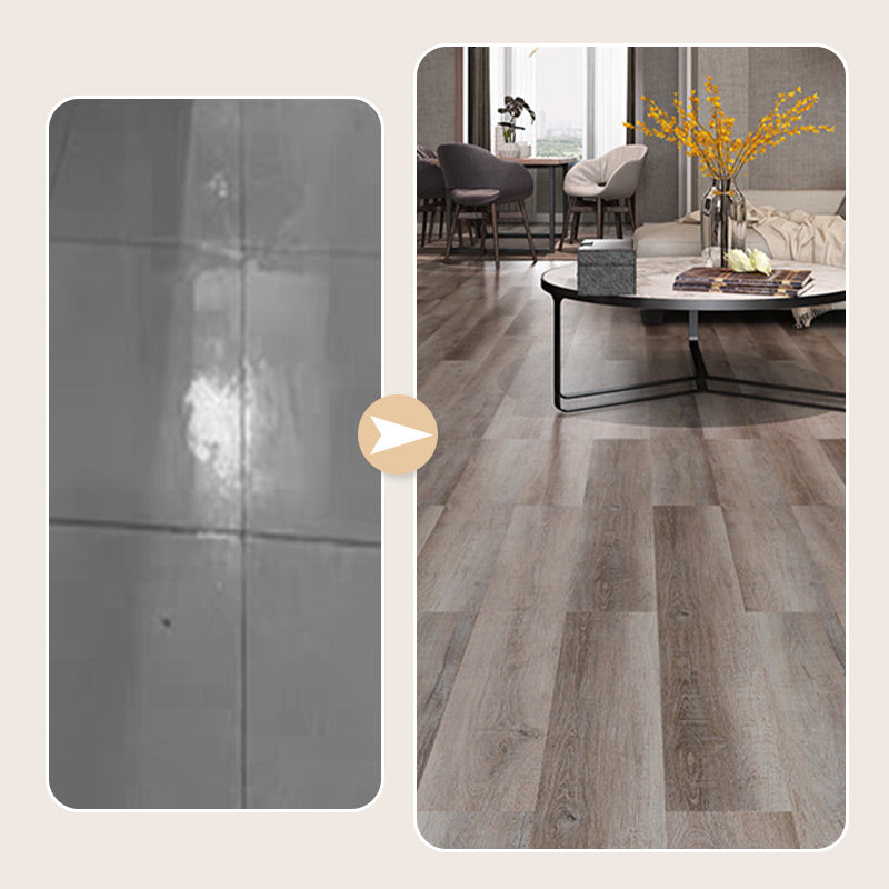 🧱(36 polgadas × 6 polgadas × 1/8 polgada)🏠 Baldosas de chan autoadhesivas con gran de madeira, autoadhesivas, impermeables &  Instalación sinxela por ti mesmo 🌿