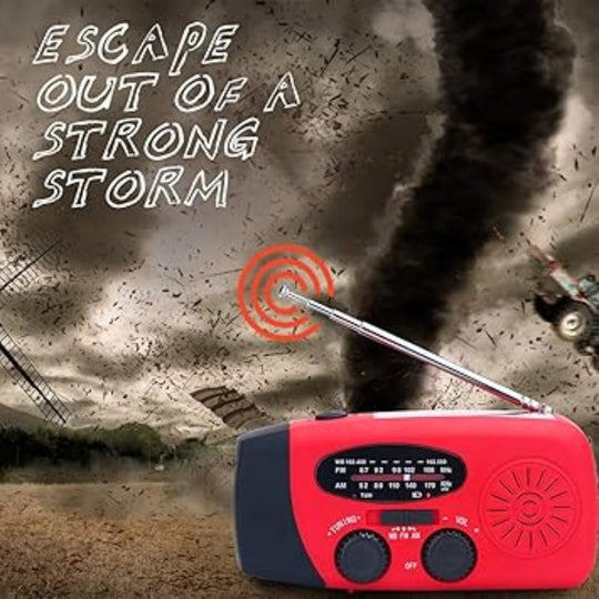 🔥Nuovi arrivi 2026: sconto del 50% per un periodo limitato!🔥Radio multifunzione Draagbare Noodradio op Zone-energie