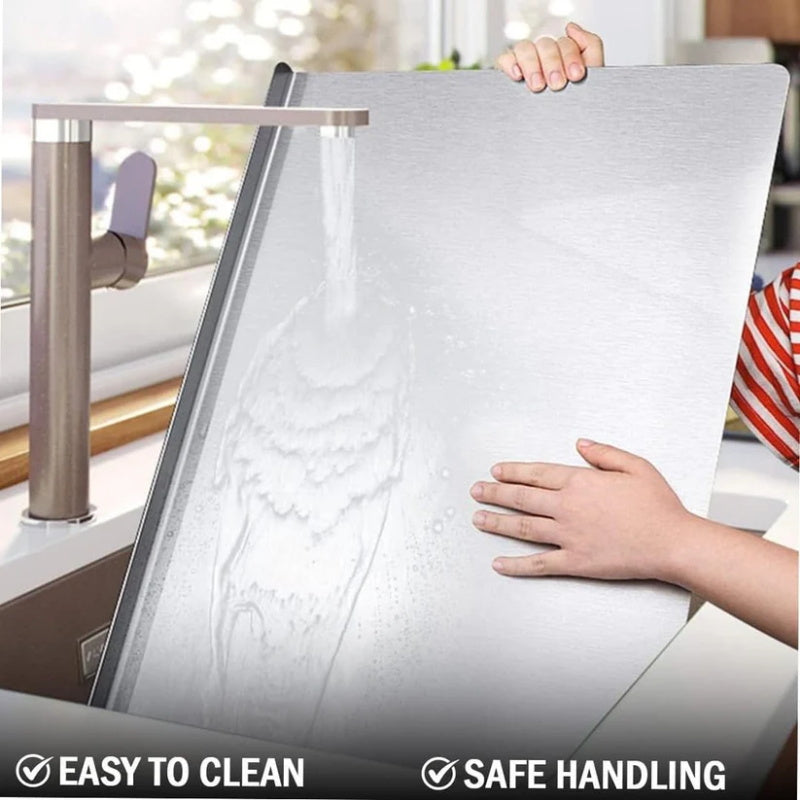 🔪 50% OFF NOW! ✨ Stainless Steel Countertop Chopping Board – Hygienic, Knife-Friendly & Easy-Clean Surface for a Safer Kitchen 🍽️