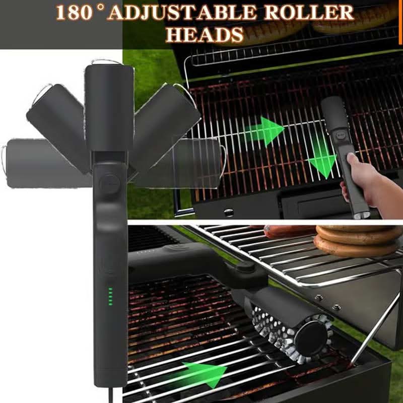 🔥 50% OFF NOW! 🍖 Cordless Electric BBQ Brush Cleaner – Deep Cleaning, Long Handle & Rechargeable 🔋