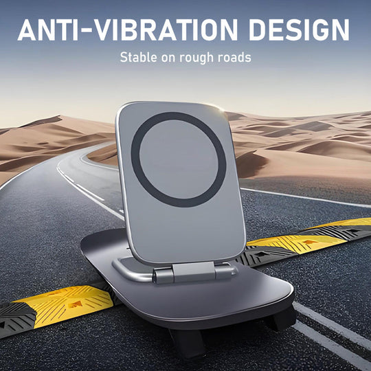 ✨Magnetic Strong-Hold Phone Mount—Sticks Like a Magnet, Stands Like a Rock!📱⚡