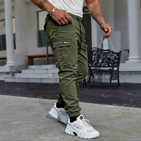 📢📢50% OFF !! ⏰Men's Casual Cargo Trousers with Drawstring🔥