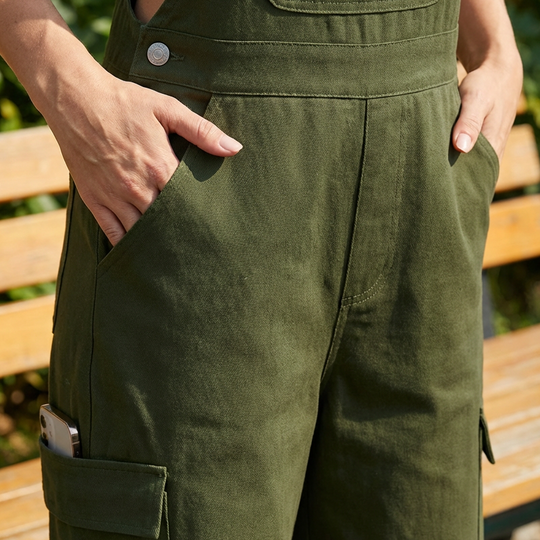 Women’s Retro Cargo Overalls with Pockets🔥Buy 2 Get Free Shipping