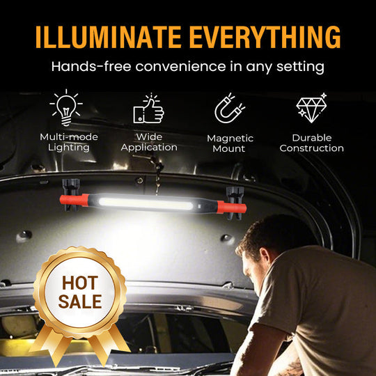 📢 Limited-time 50% off offer! 💡 4-in-1 Rechargeable Work Light – Hands-Free, Anywhere