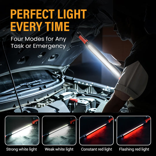 📢 Limited-time 50% off offer! 💡 4-in-1 Rechargeable Work Light – Hands-Free, Anywhere