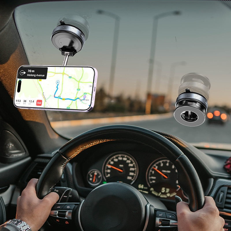 Foldable Magnetic Car Phone Holder