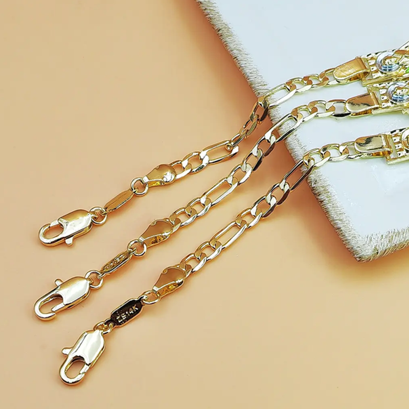 ⌚ KOOP 2, KRIJG 1 GRATIS! 📿 Figaro schakelarmband voor mannen &  Dames – Roestvrij staal, verstelbare lengte &  Unisex stijl 💎