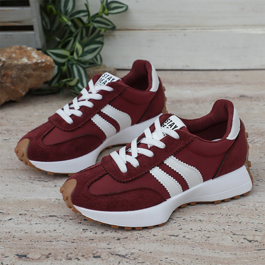 Zapatillas gruesas antideslizantes informales para mujer