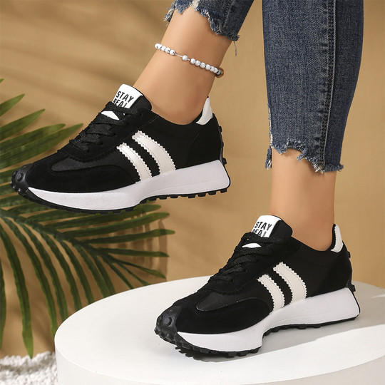 Zapatillas gruesas antideslizantes informales para mujer