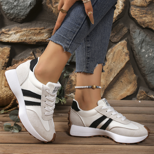 Zapatillas gruesas antideslizantes informales para mujer