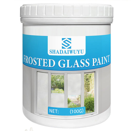 🎁 ¡50% DE DESCUENTO! 🔥 Pintura para vidrio esmerilado 2026 – Secado rápido, resistente al agua &  Elegante efecto esmerilado 🌫️✨