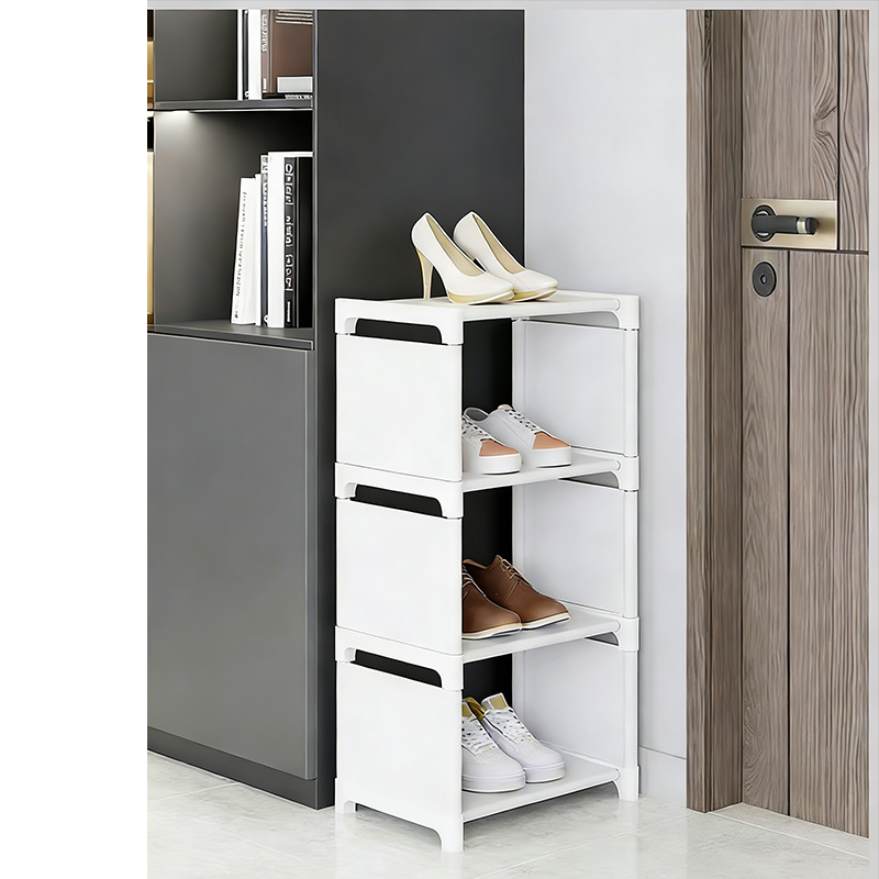 🎁Nieuwe collectie 50% korting💥Verticale schoenenrek voor de hal – ruimtebesparend, stevig metalen frame &  Eenvoudige montage 👟